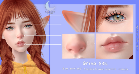 Second Life Marketplace - moonwaii . Brina Set (evoX only)